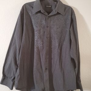 Michael Brandon Men's Button-down Dress Shirt size XXL
